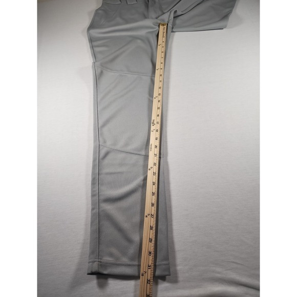 Under Armour Men M Gray UA Utility Relaxed Fit Open Bottom Adult Baseball Pants - Picture 3 of 12